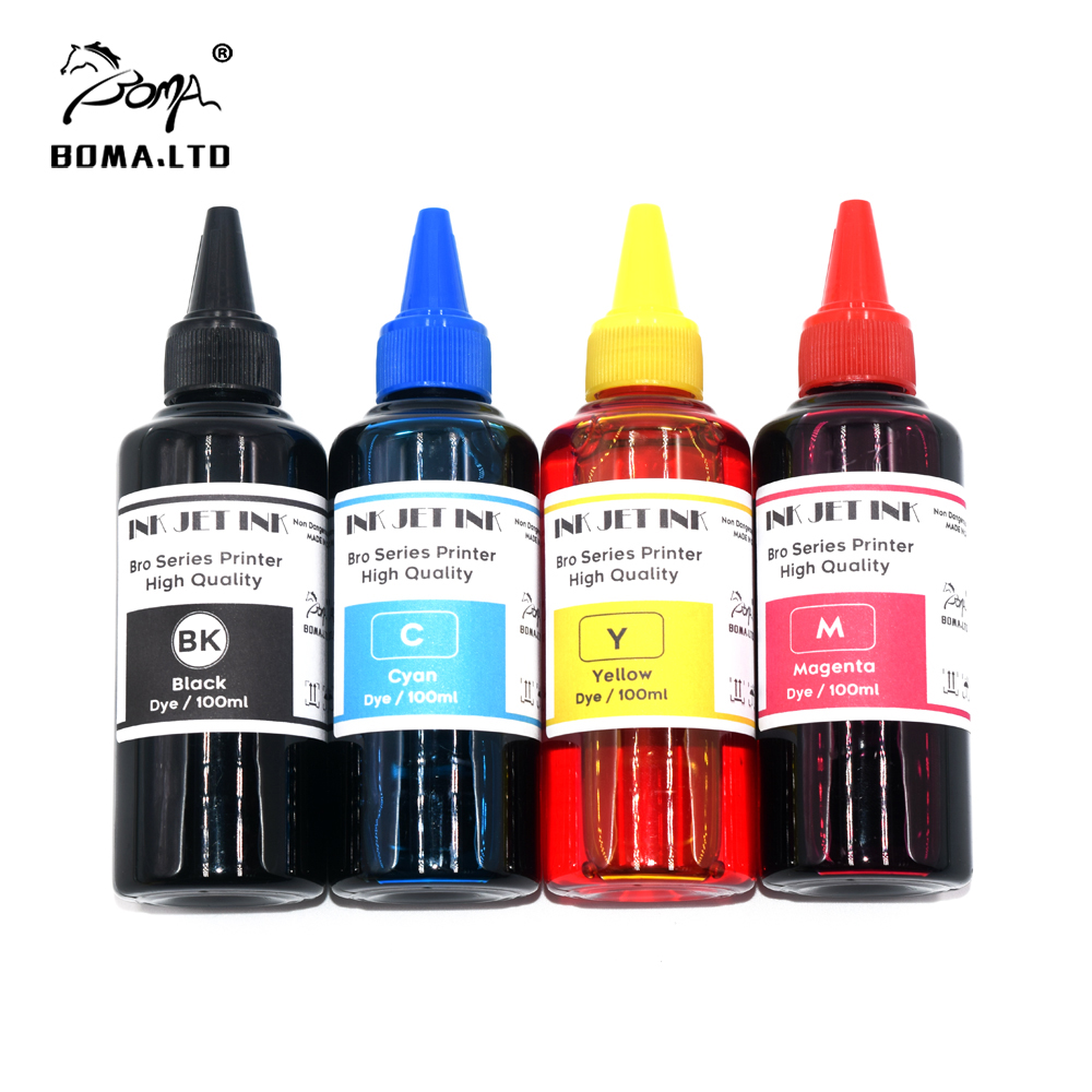 Sublimation Ink 100Ml - Kits de recharge d'encre 4 couleurs
