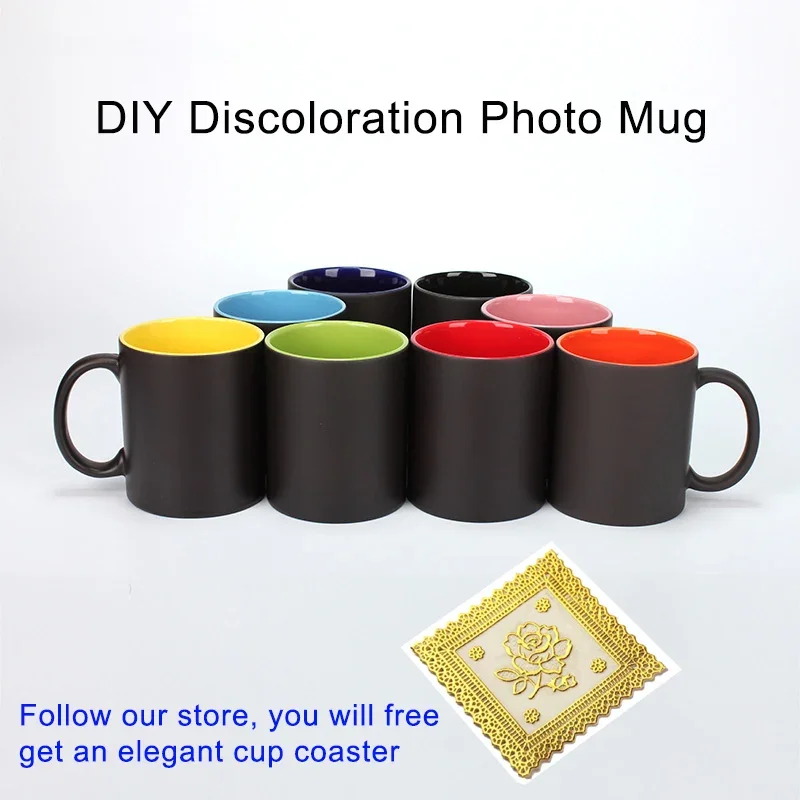 Sublimation Mug Blank - Tasse à café en céramique noire