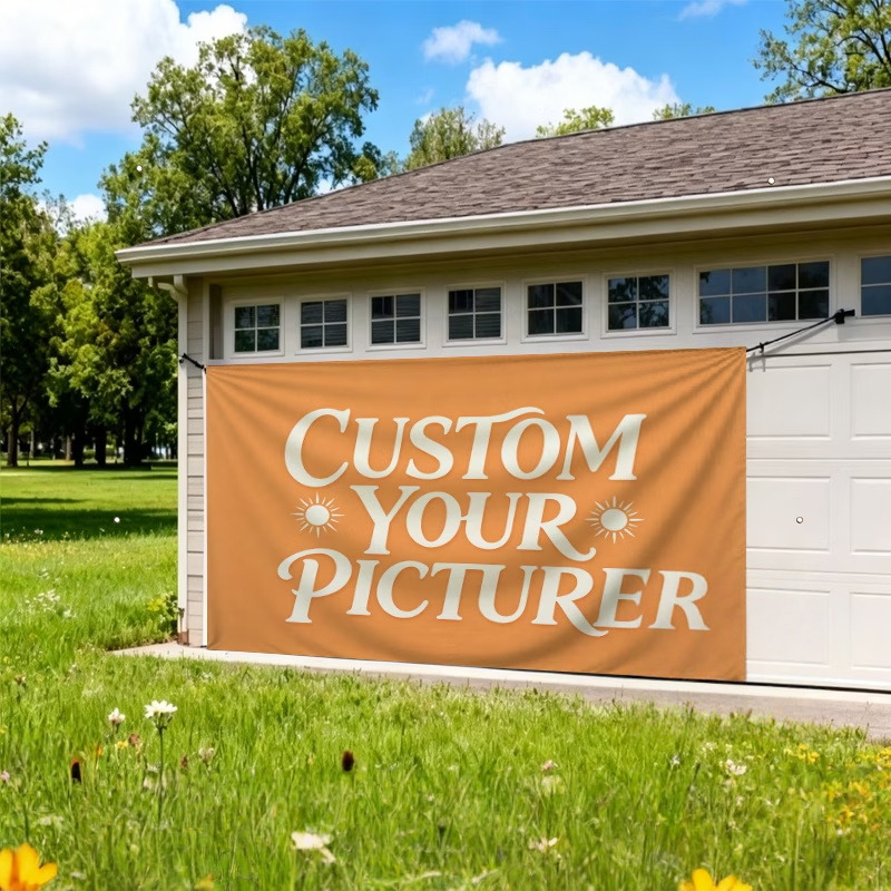 Commercial Printing Market - Drapeaux publicitaires personnalisés pour l'extérieur, durables