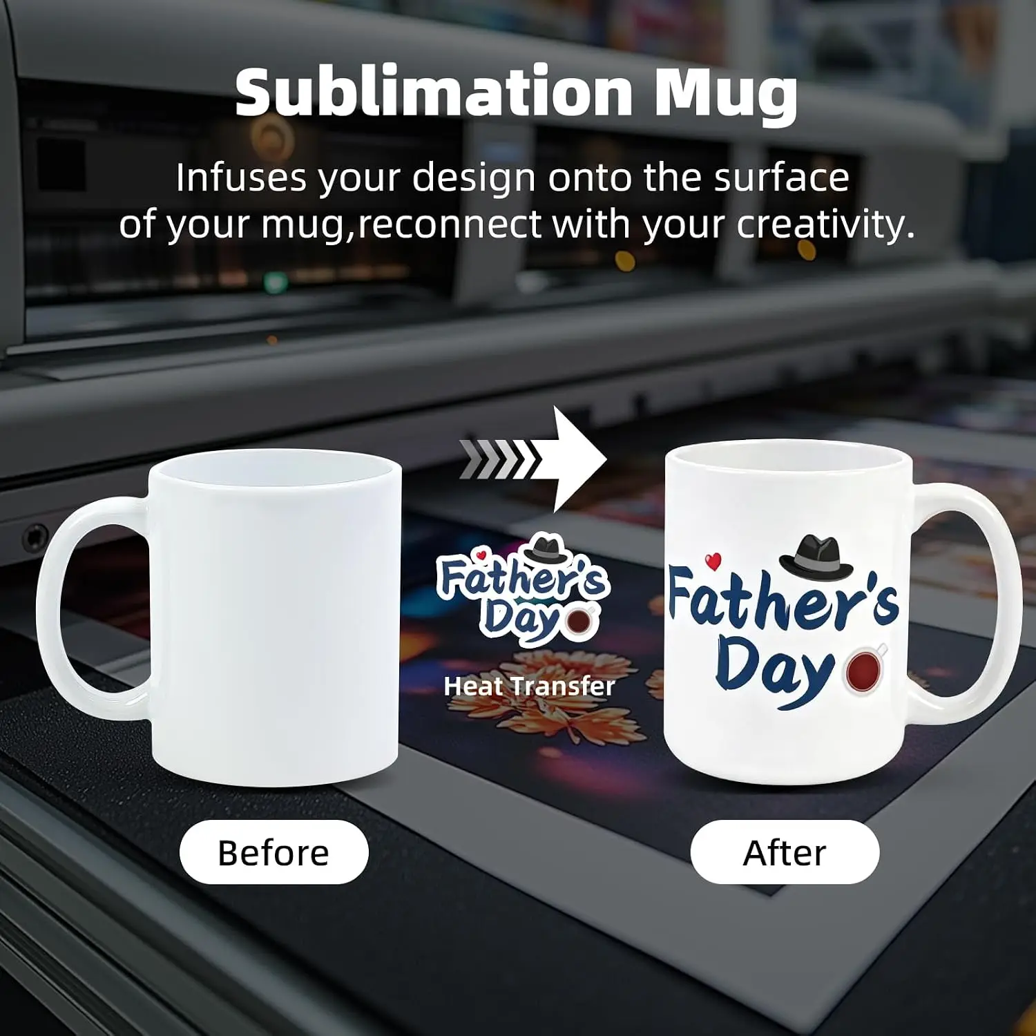 Tasses à sublimation 11 oz, ar - Sublimation Mug Blank avis et prix