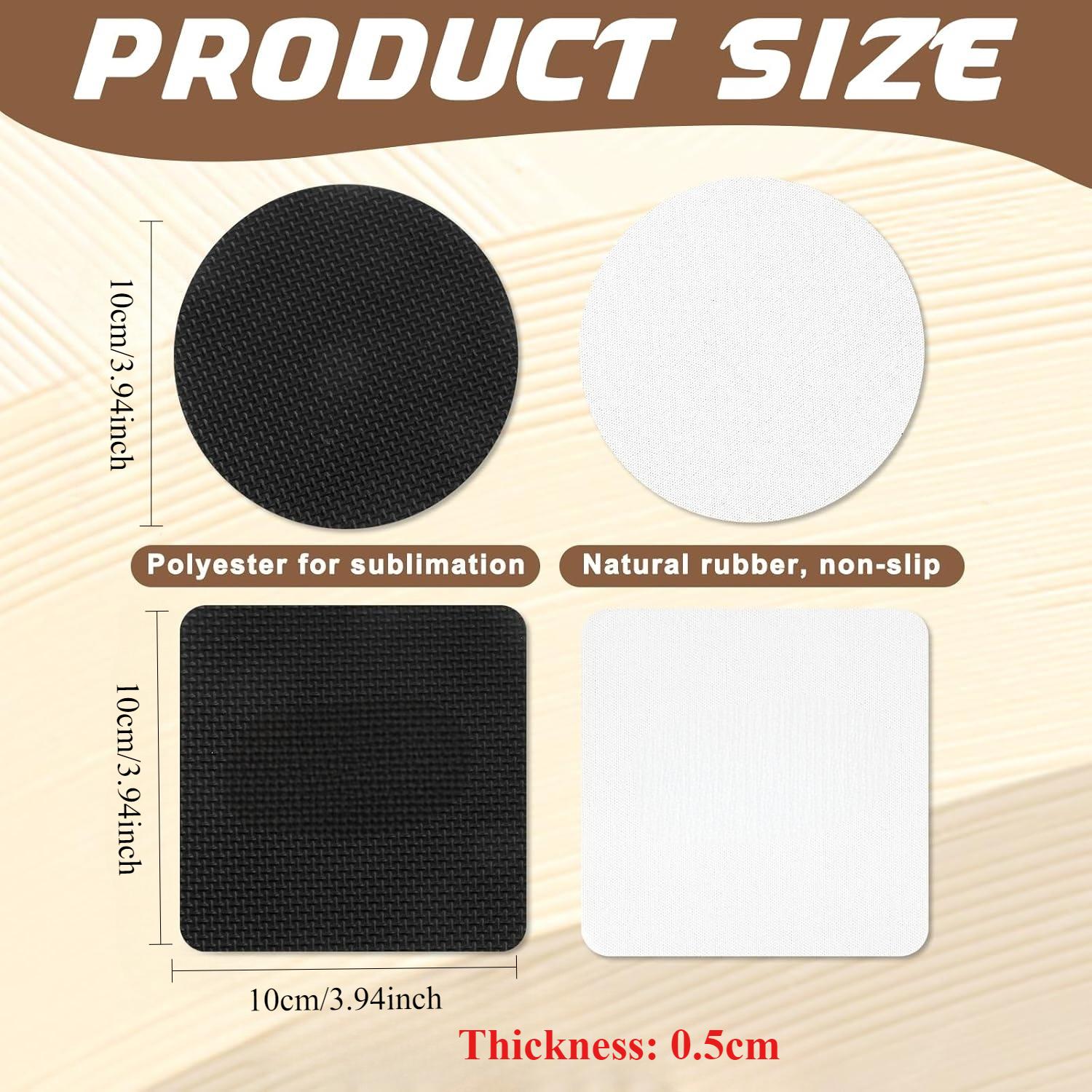 Ensemble en vrac de sous-verre - Sublimation Mug Blank avis et prix