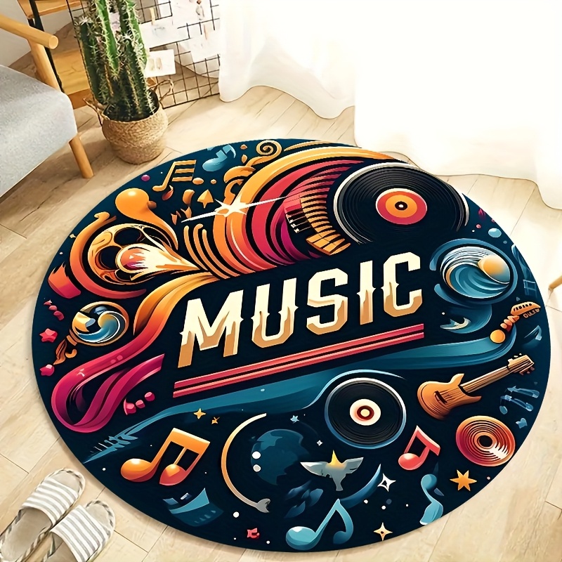 Tapis rond rétro en vinyle ave - Commercial Vinyl Printing Machine avis et prix