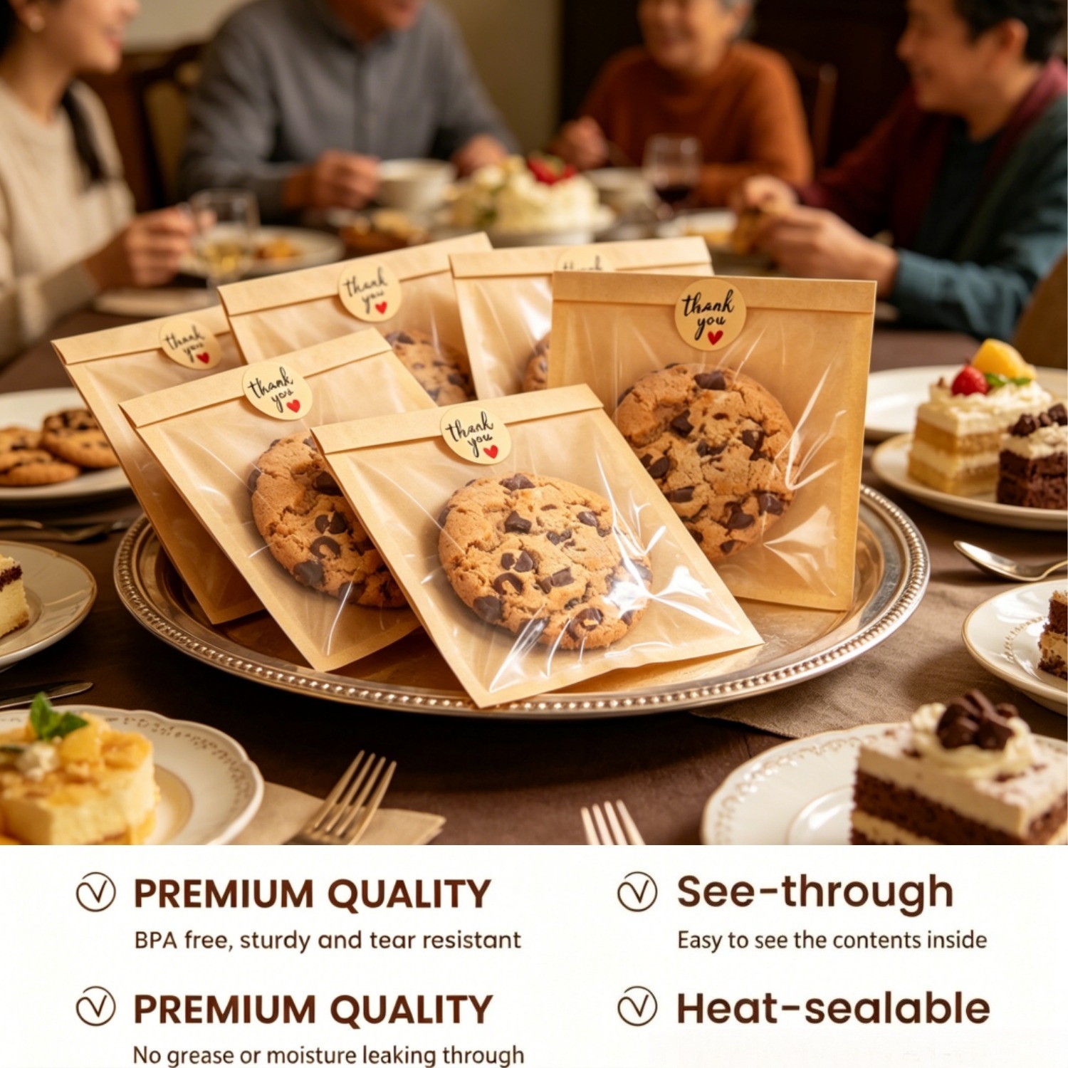 Lot de 200 sacs de boulangerie - Commercial Printing & Packaging Pvt Ltd avis et prix