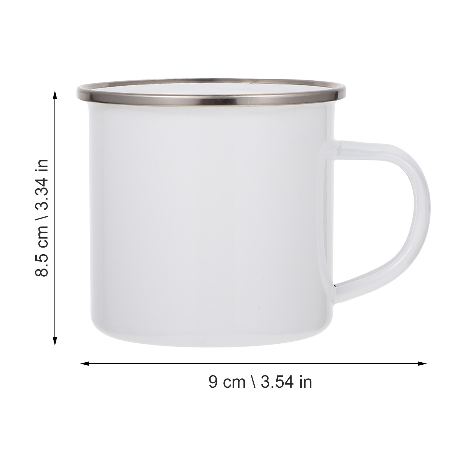 1 pièce Tasse à boisson en éma - Sublimation Mug Blank avis et prix