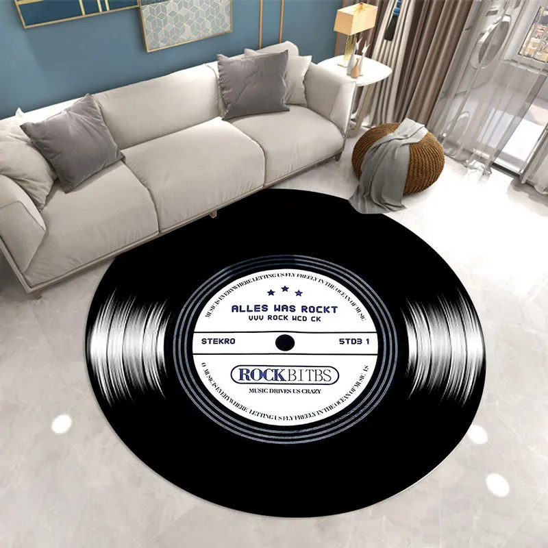 Tapis rond doux avec notes de  - Commercial Vinyl Printing Machine avis et prix