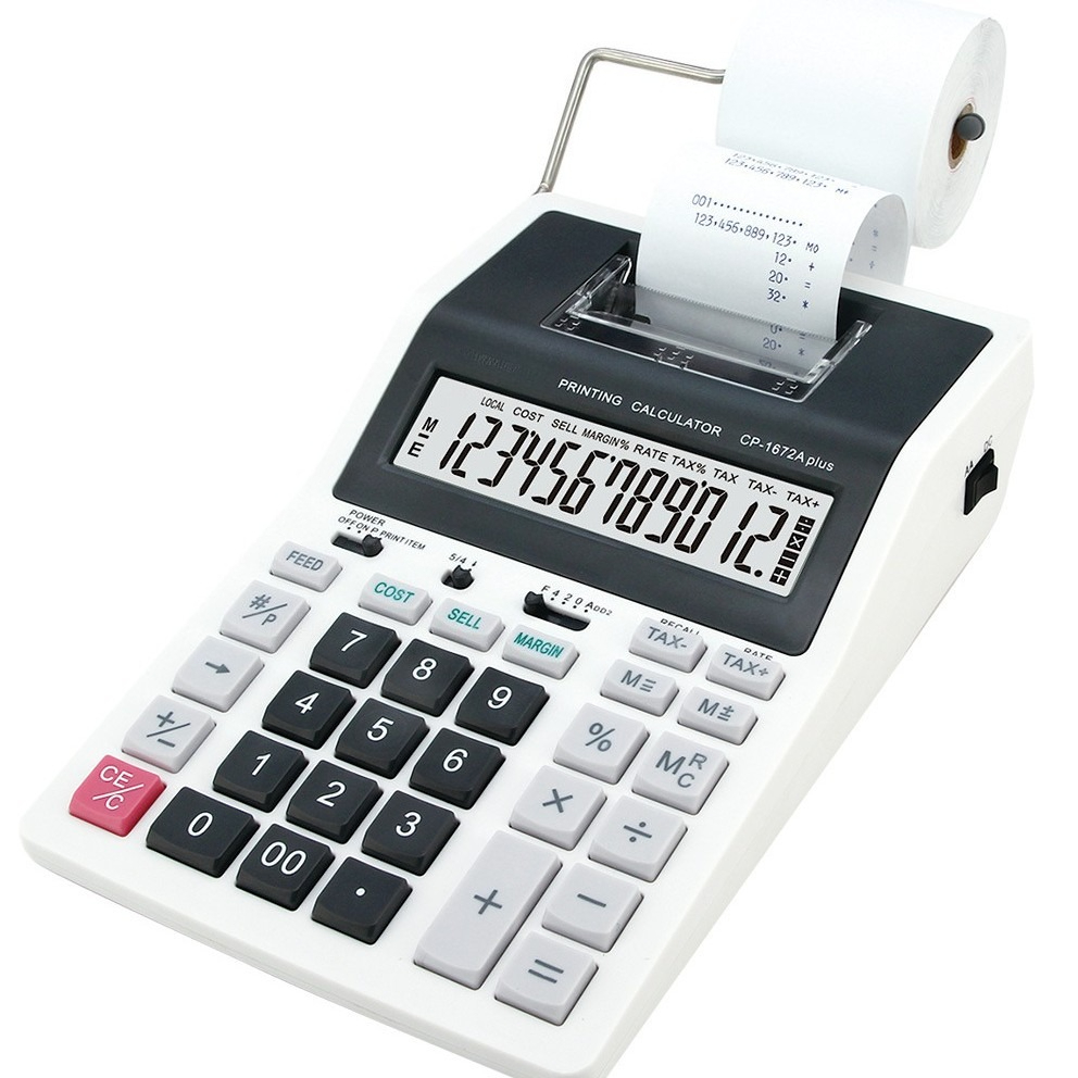 Calculatrice de bureau profess - Commercial Printing Calculator avis et prix
