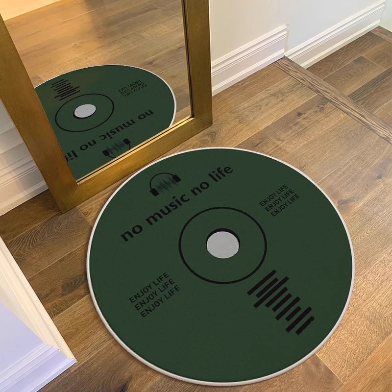 Tapis rond à motif de disque v - Commercial Vinyl Printing Machine avis et prix